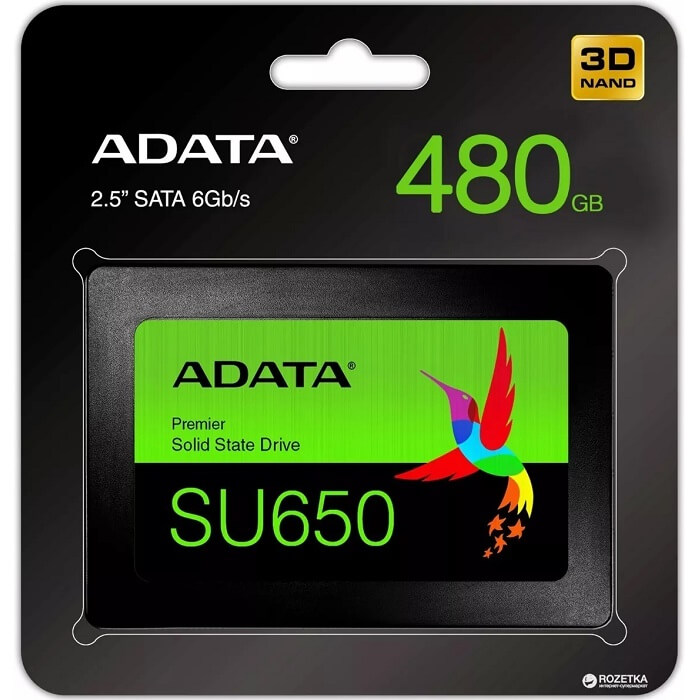 Unidad Estado Solido SSD 480GB ADATA Ultimate SU650 ASU650SS-480GT-R