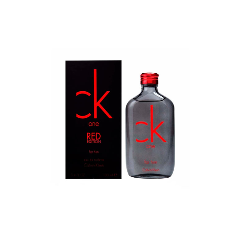 Perfume Calvin Klein CK ONE RED Eau De Toilette 100 Ml Para Caballero