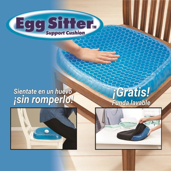 Egg Sitter Cojin  Asiento De Gel como lo vió en TV