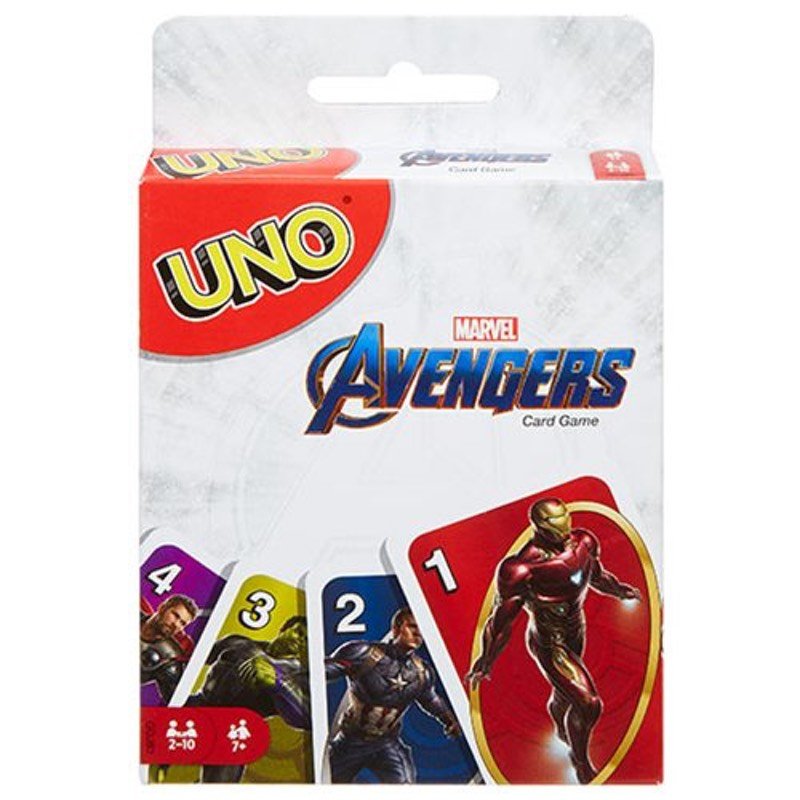 Avengers UNO Mattel 