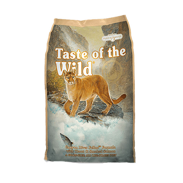Taste Of The Wild Alimento Para Gato Adulto Canyon River De Trucha Y Salmon Ahumado 32/16 2.28 Kg