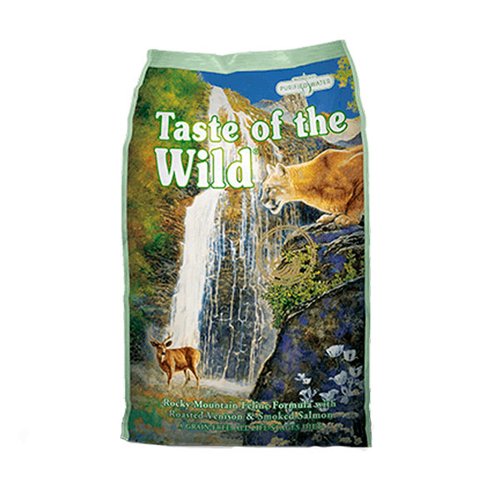 Taste of the Wild Alimento para Gato Adulto Rocky Mountain de Venado asado y Salmon ahumado 42/18 6.8 Kg