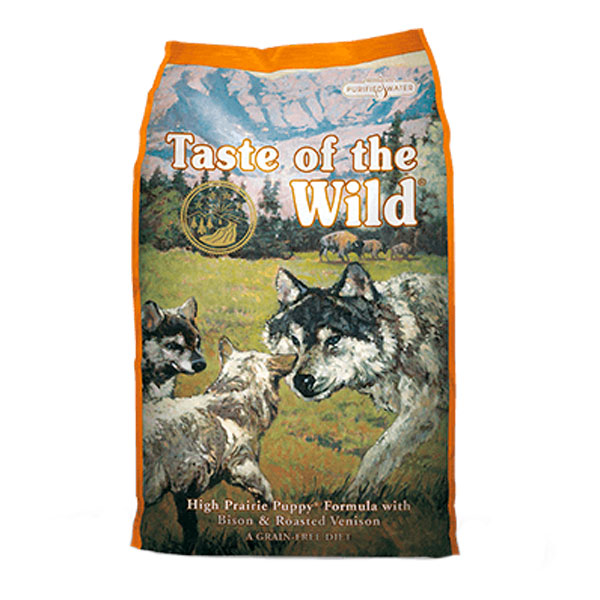 Taste of the wild Alimento para Cachorro High Prairie de Bisonte y Venado asado 28/17 13.61 Kg