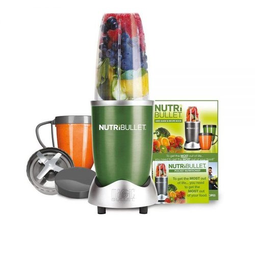 NutriBullet 600w 8 accesorios Verde Pulverizador de alimentos y extractor Nutri bullet