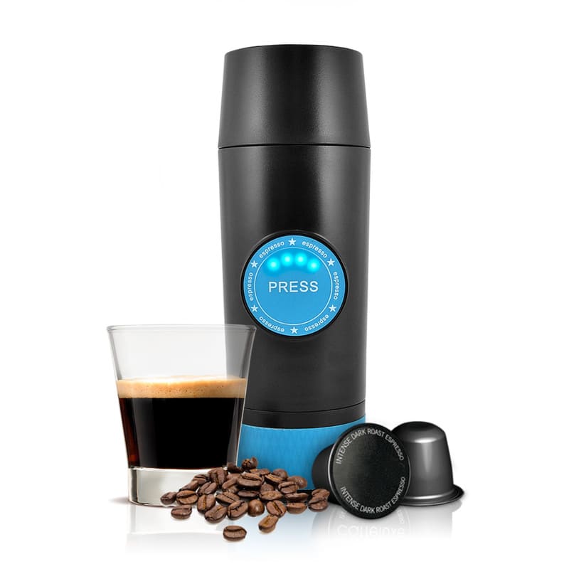 Generic Cafetera eléctrica de 1 taza, cafetera de goteo americana con taza  de 150 ml, pequeña tetera para el hogar, oficina, uso personal, portátil -  Rosa - PREYCA