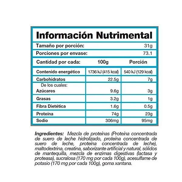 Proteina Hidrolizada Olimpo Atenea 5 Lbs - Sabor CHOCOLATE - y Cilindro GRATIS