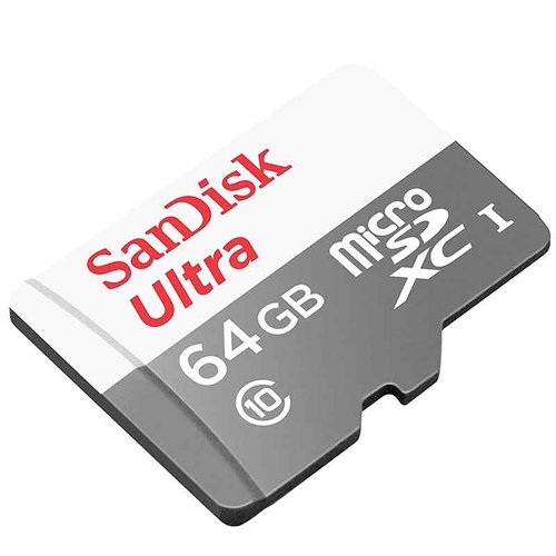 Memoria Micro Sd 64gb Sandisk Ultra Clase 10 Videos Full Hd P/ Celular Tablet