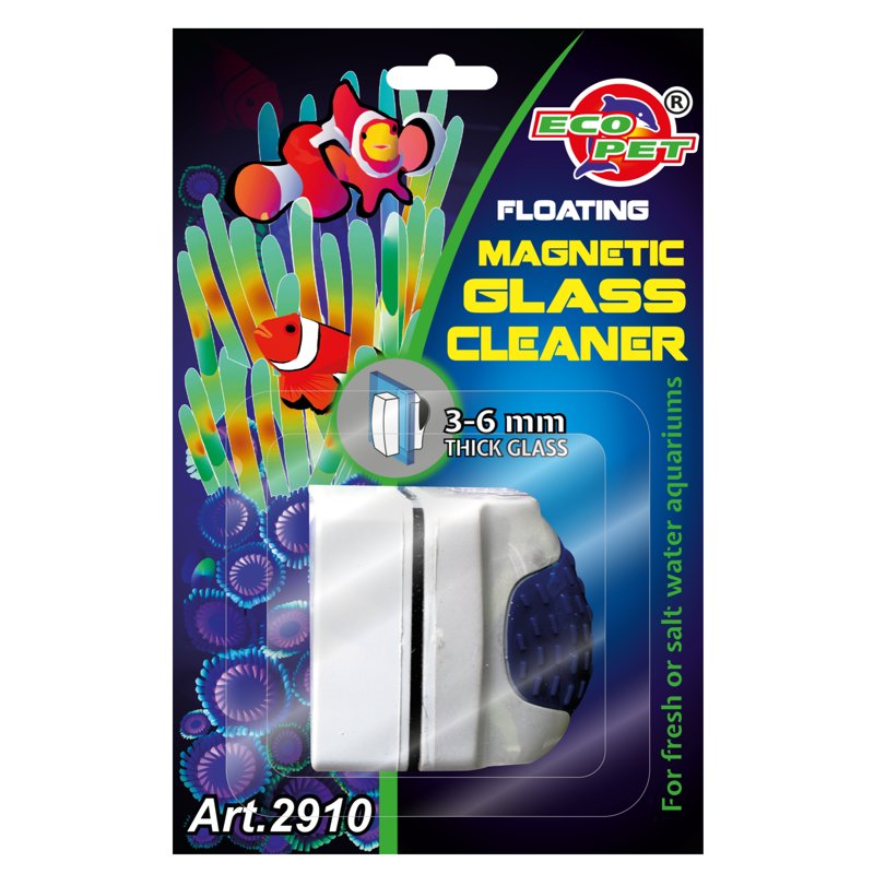 Iman Limpiador Magnético Chic Para Acuarios 3-6Mm 6X3X6 2910