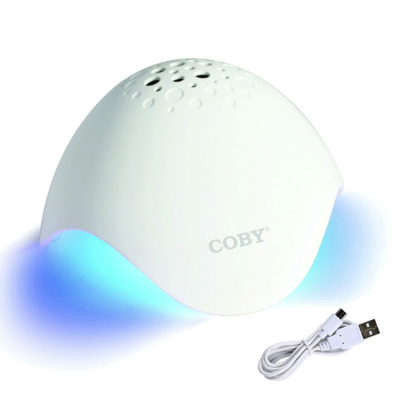 Bocina Coby  Bluetooth color blnco