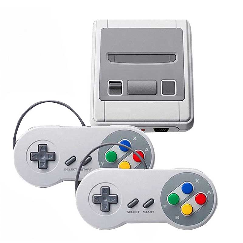 Consola Retro Super Mini 621 Juegos 2 Mandos Hdmi Sfc-621