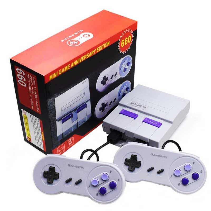 Consola Retro Super Mini Sn02 1 Juegos 2 Mandos Hdmi Sfc 1