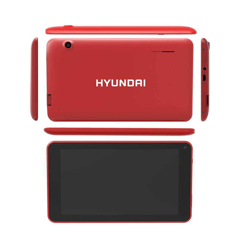 Tablet Hyundai Koral 7w2 7 Quadcore 8gb + Sd 32gb Red + Diadema