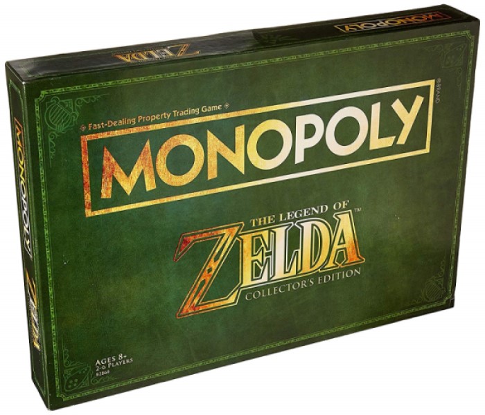 La leyenda de Zelda Monopoly juego de mesa