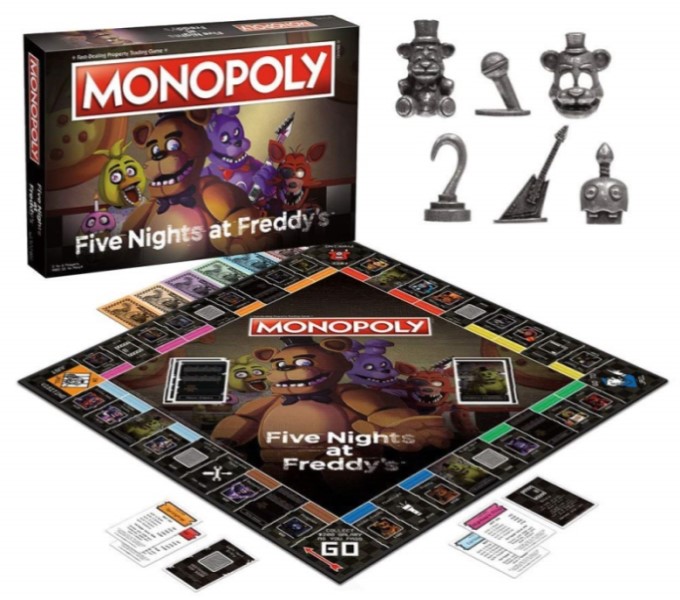  Monopoly juego de mesa Five nights at freddy´s