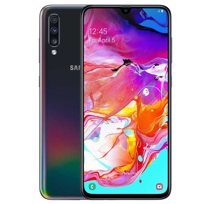 Samsung Galaxy A70 2019 128gb 6gb Ram 32+32mpx 6.7 Dual Sim Negro