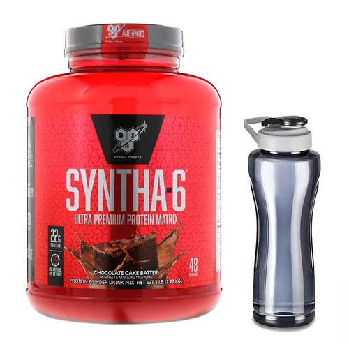 Proteina Syntha 6  5Lbs - Sabor CHOCO CAKE BATTER - y Cilindro GRATIS