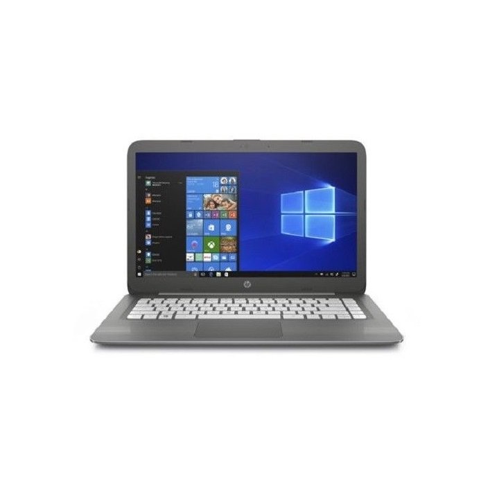 Laptop HP Stream 14-CB012WM Intel Celeron N3060 Almacenamiento 32GB RAM 4GB Pantalla 14 Win 10 Reacondicionada GRIS