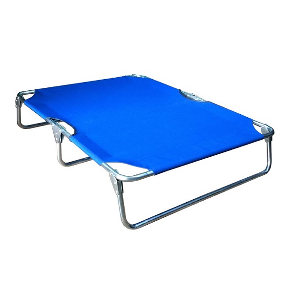 Catre Cama Perro Extra Grande Azul Plegable Mascota Pegaso