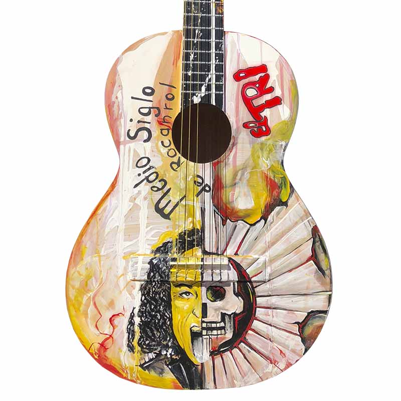 GUITARRA ACÚSTICA EL TRI MEDIO SIGLO DE ROCANROL