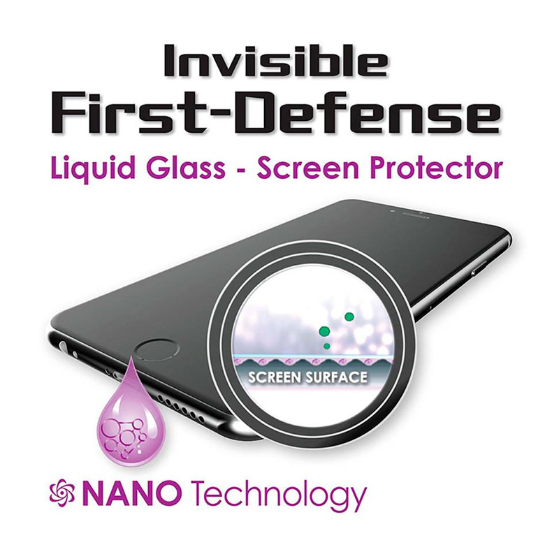 Protector De Cristal Líquido Para Smartphones O Tablets Qmadix Invisible First