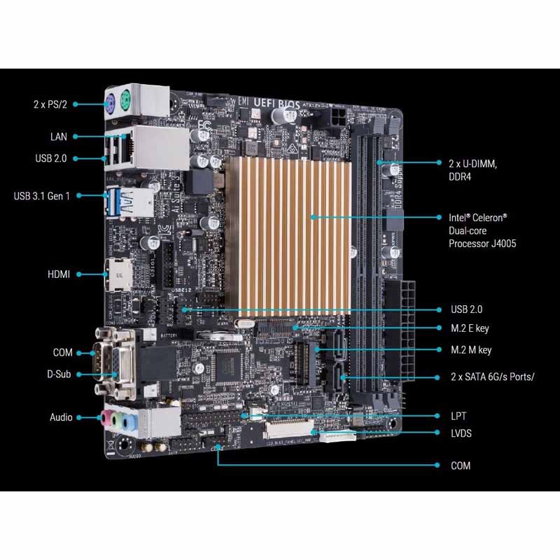 Cpu Intel 500gb 4gb Ddr4 Ram Monitor + Kit