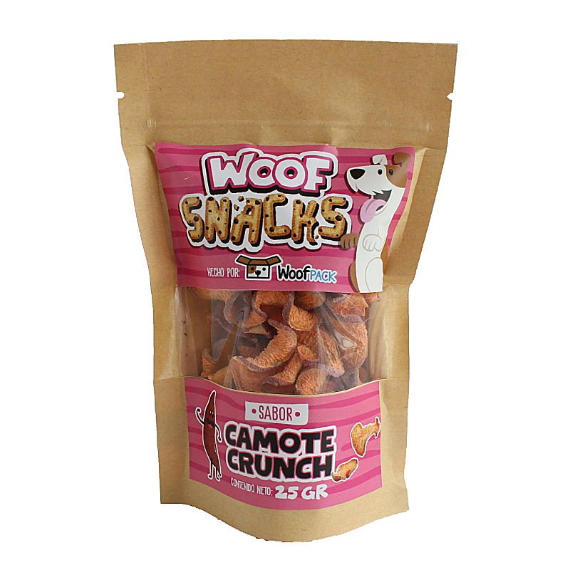 Snack Crunch Camote para perro