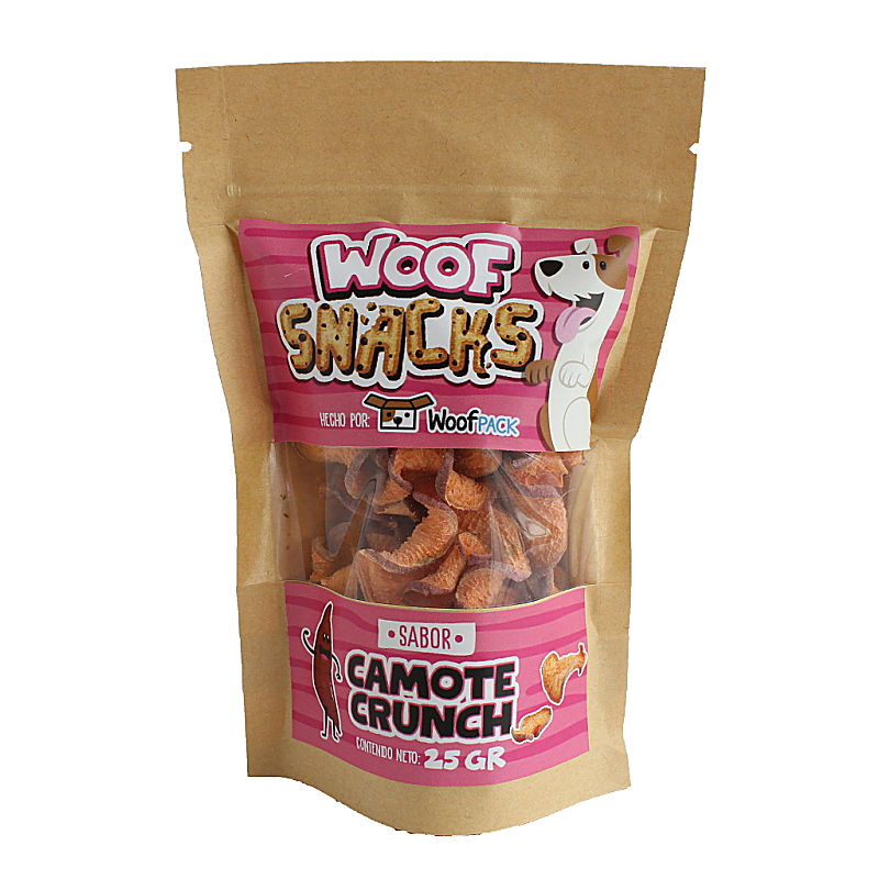 Snack Crunch Camote para perro