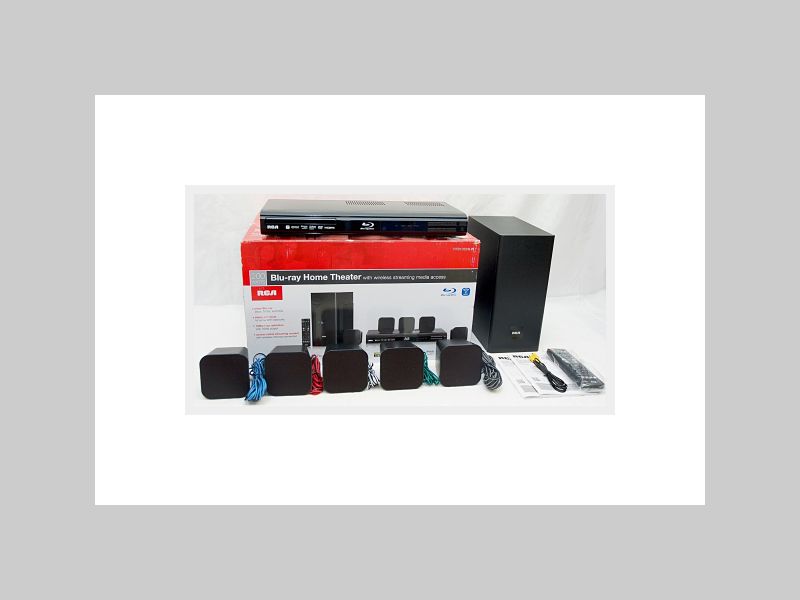TEATRO EN CASA RCA 5.1CH, 200W CON SMART BLU RAY PLAYER 1080PO