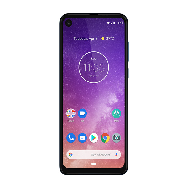 Celular Motorola Lte Xt1970-2 One Vision Color Azul Ultramar Telcel Y De Regalo Verve Buds 110