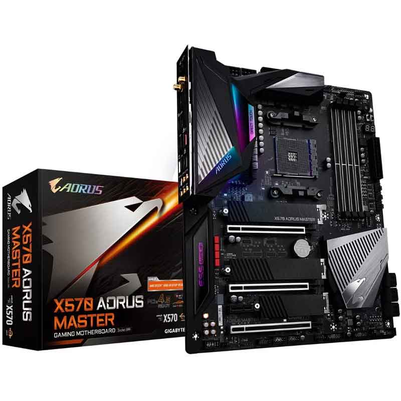 Tarjeta Madre AORUS X570 Aorus Master AM4 DDR4 ATX 