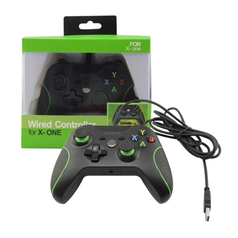 Xbox One Control Alámbrico Color Negro