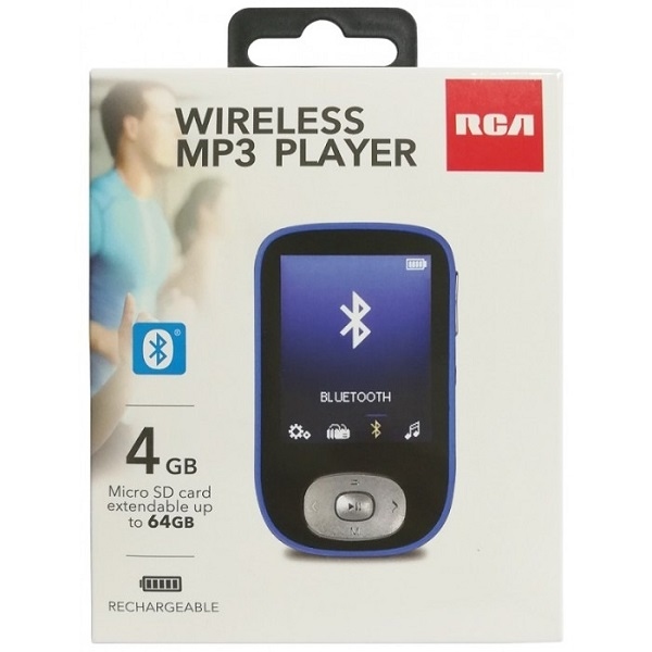 Reproductor RCA MP3 Portatil Bluetooth 4 GB MBT-0004