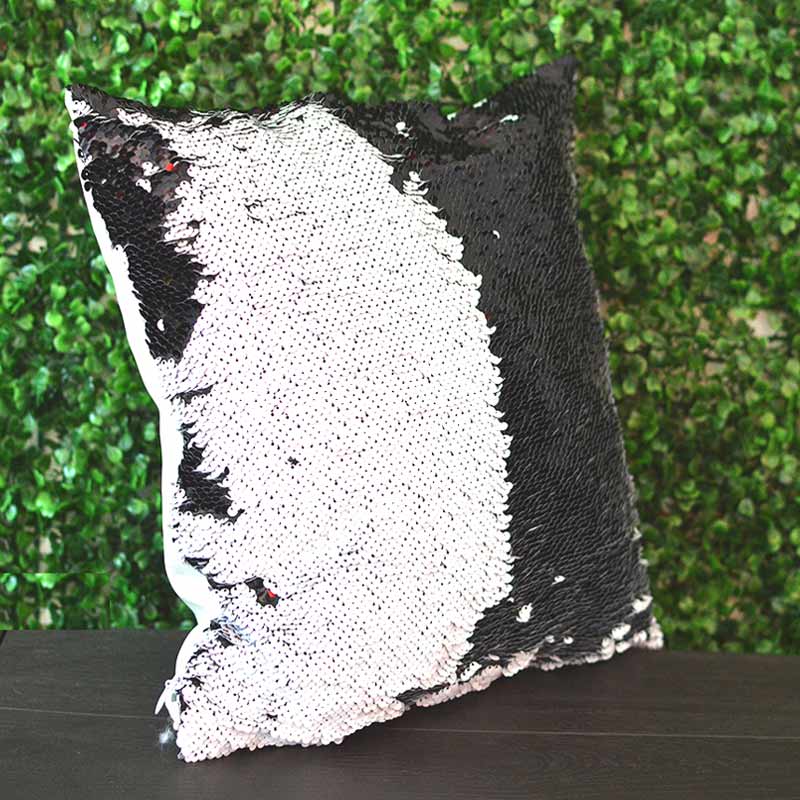 Cojin Para Sublimar Con Lentejuela Reversible 38x38cm 5pz