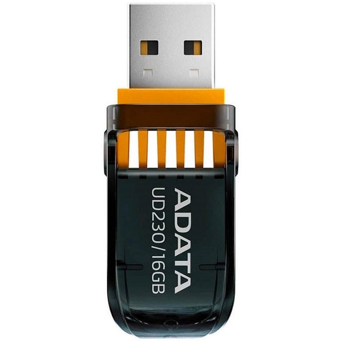 Memoria Flash USB Adata UD230 16GB Negra AUD230-16G-RBK