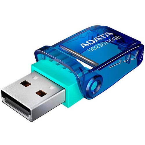 Memoria Flash USB Adata UD230 16GB Azul AUD230-16G-RBL