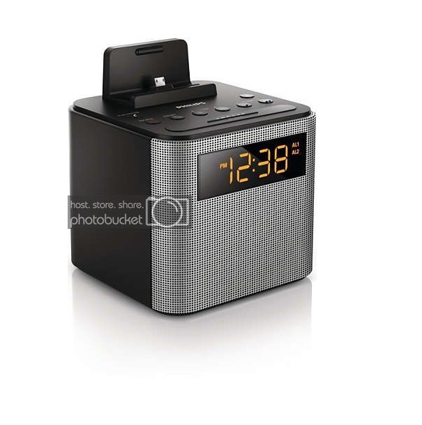 Radio Despertador Philips FM USB AJT3300/37
