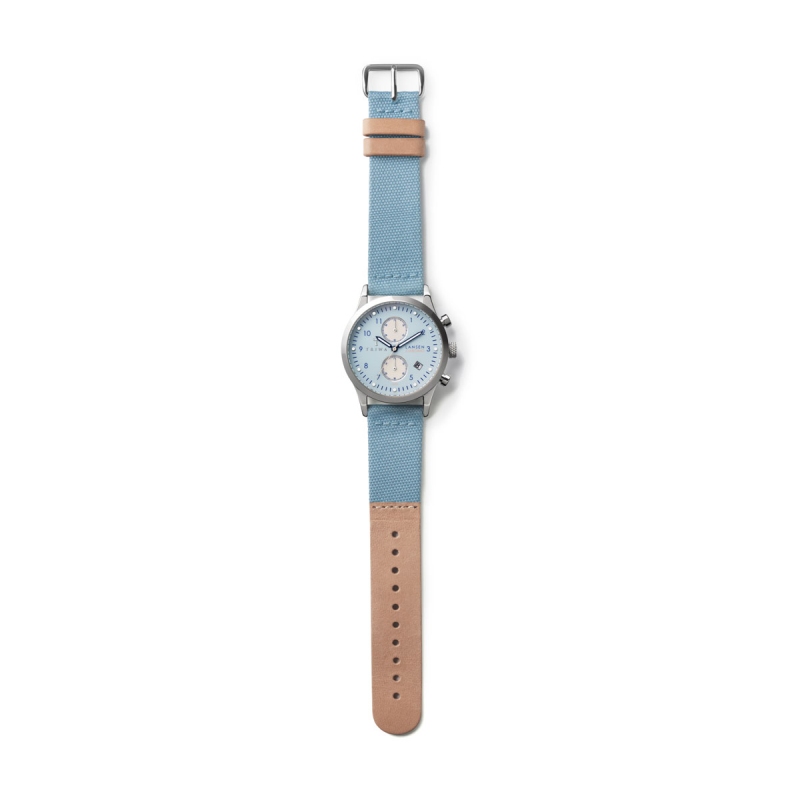 Reloj para dama TRIWA Sky piel beige Lansen Chrono