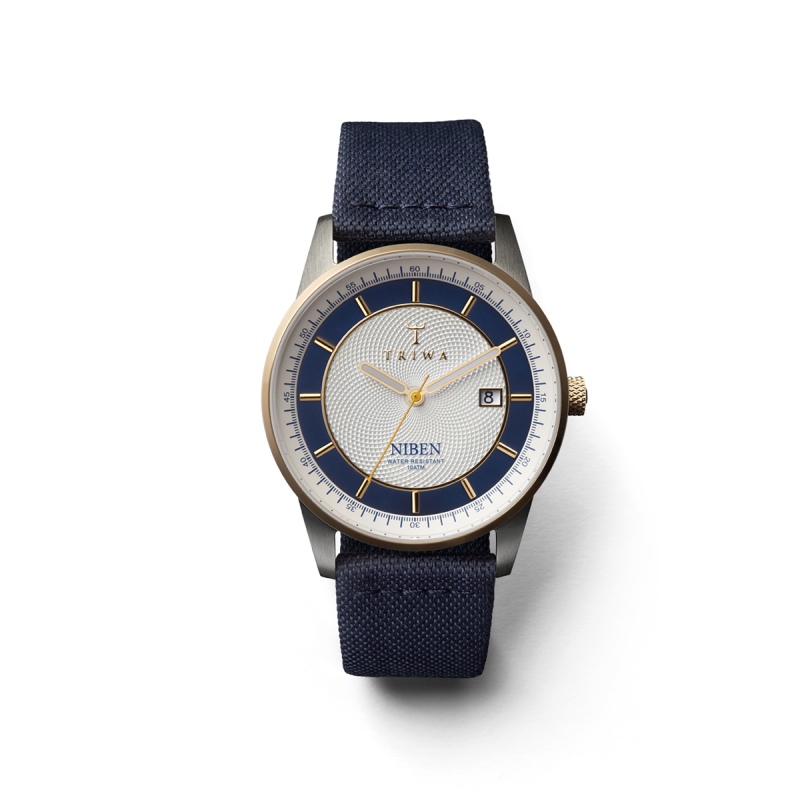 Reloj para dama TRIWA Duke Niben azul marino
