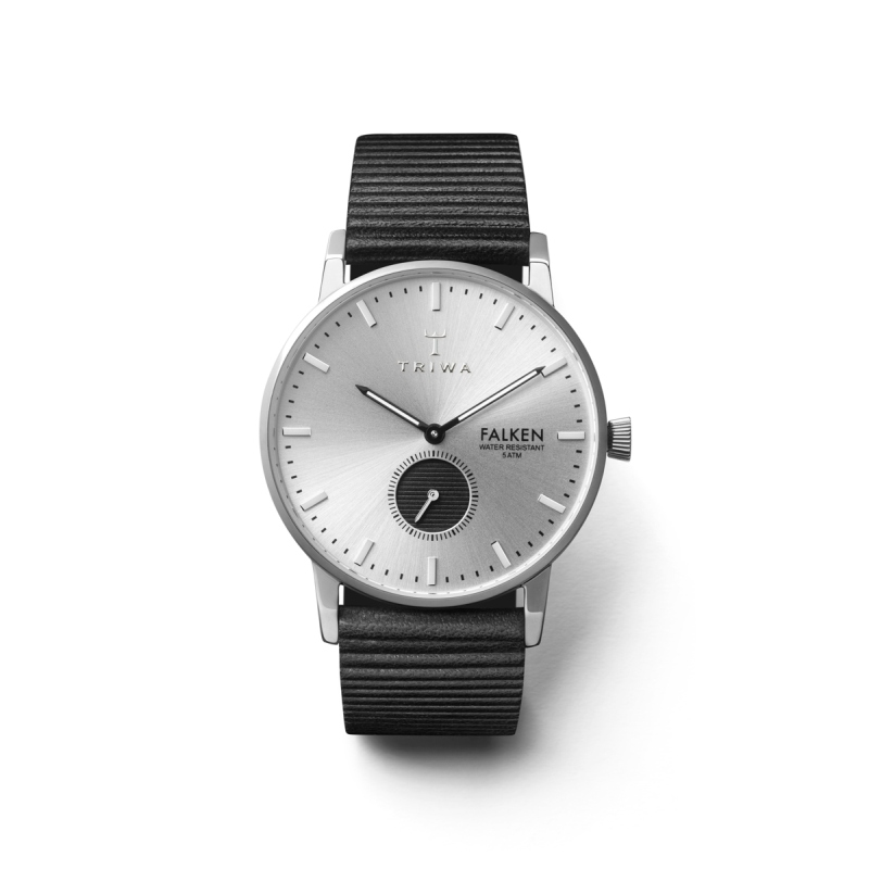 Reloj Para Dama Triwa Charles Falken Negro Y Dorado