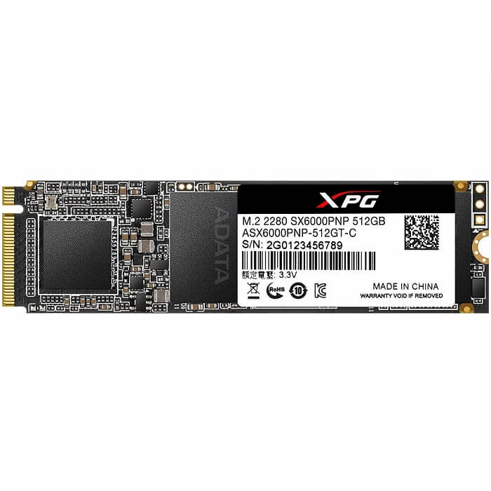 M.2 2280 SSD 512GB ADATA XPG SX6000 Pro ASX6000PNP-512GT-C