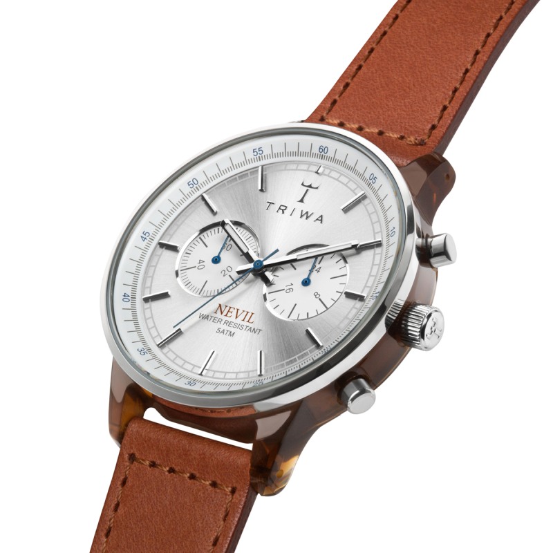 Reloj TRIWA de hombre Hazel Sewn Classic Nevil café