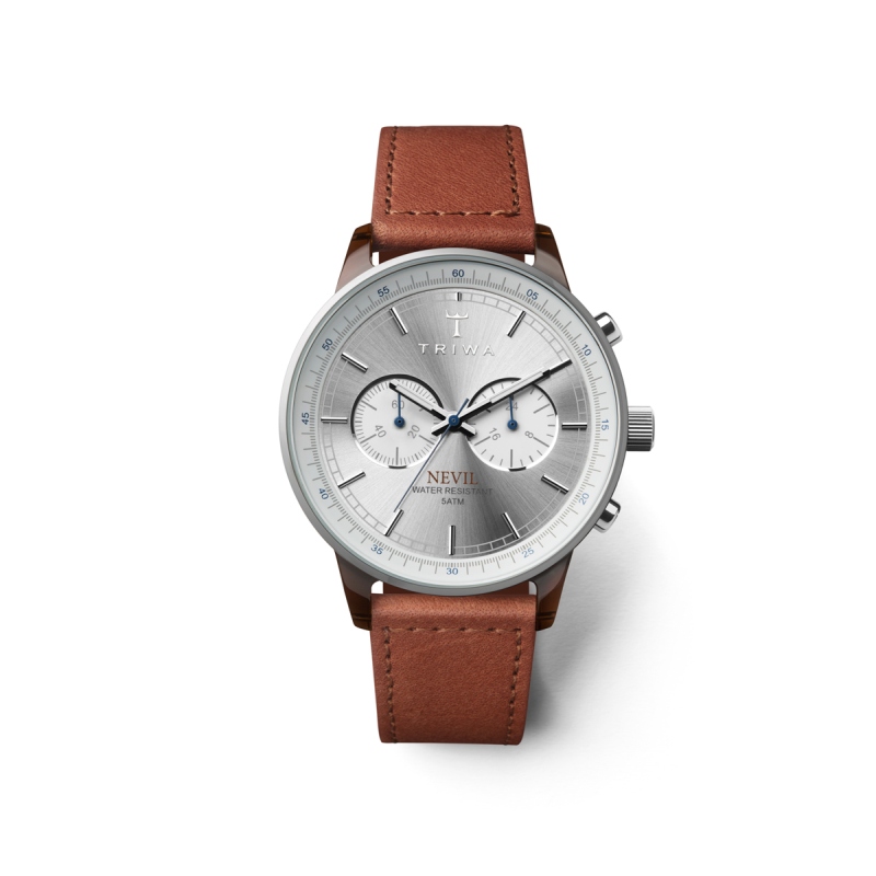Reloj TRIWA de hombre Hazel Sewn Classic Nevil café