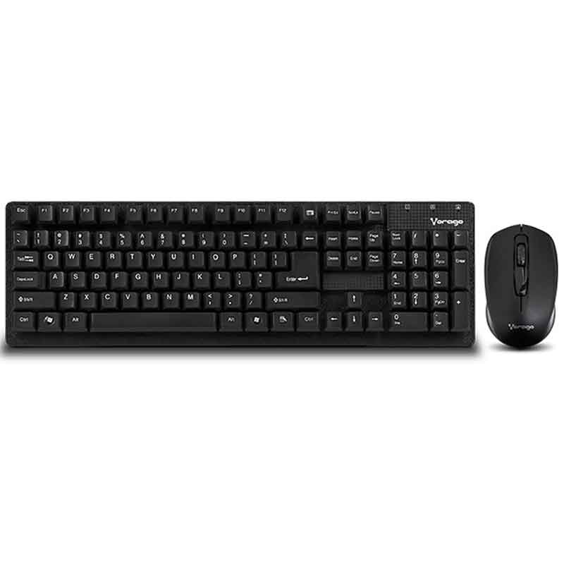 Kit Teclado y Mouse VORAGO Alambrico Multimedia USB KM-106 