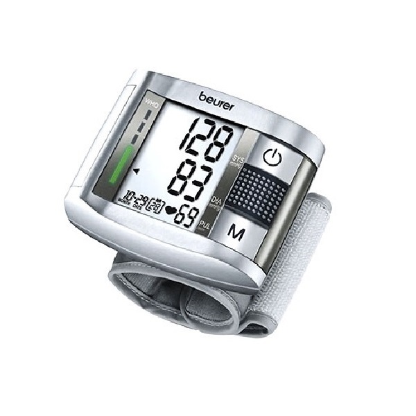 Medidor Digital Presión Pulso C/Voz Gris BC19 Beurer.