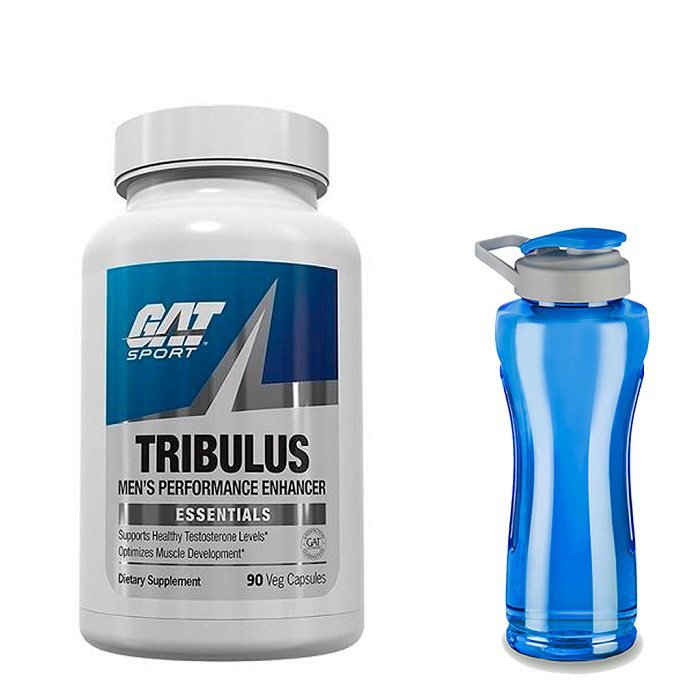 Tribulus Gat 90 caps Potenciador de Testosterona y Cilindro GRATIS