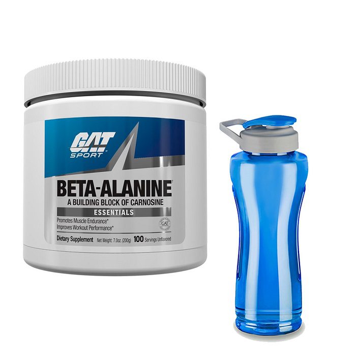 Beta Alanina Powder GAT 200 grs 100 serv y Cilindro GRATIS