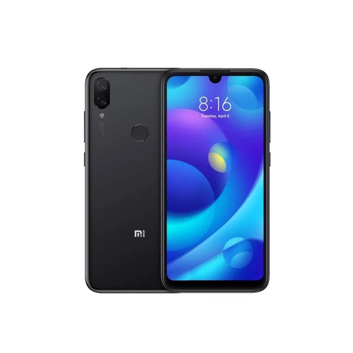 Celular Xiaomi Mi Play 5.8 Fhd 64GB  4GB RAM Dual Sim 12MP Desbloqueado Nuevo NEGRO