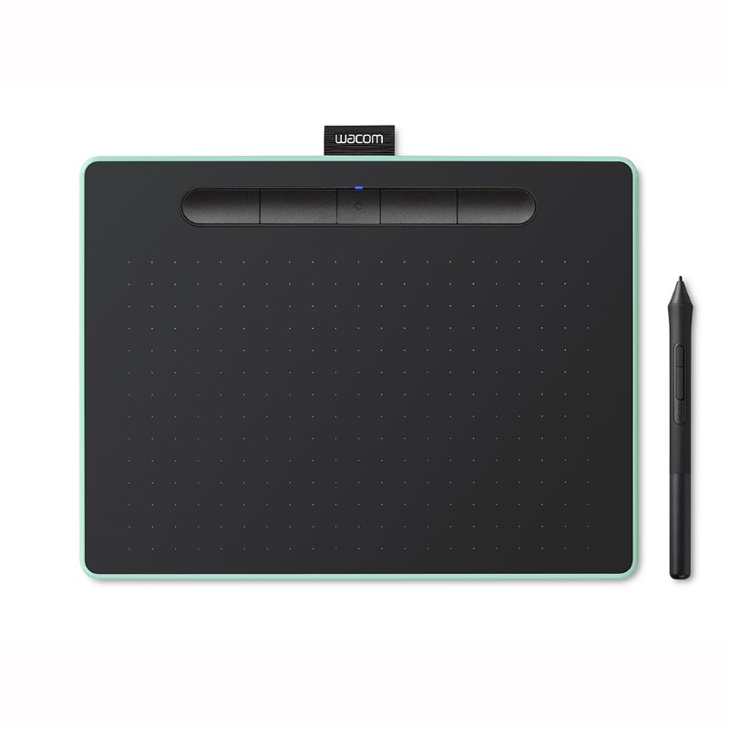 Tableta Gráfica Wacom Intuos CTL6100WLE0, Mediana, Inalámbrico, USB, Bluetooth, Verde