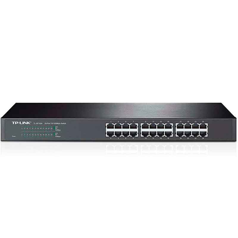 Switch TP-LINK TL-SF1024 24 Puertos Fast Ethernet 10/100 Mbps 