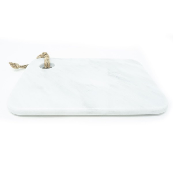 Tabla para Picar 20 cm x 15 cm x 1 cm de Mármoll Natural, Gris Mazahua / Tabla para cortar cocina / Tabla de quesos / Tabla para alimentos / Tabla rectangular duradera / Tabla para decoración